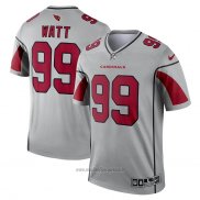 Maglia NFL Legend Jj Watt Arizona Cardinals Inverted Grigio
