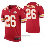 Maglia NFL Legend Kansas City Chiefs Damien Williams Rosso Color Rush