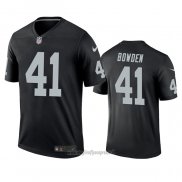 Maglia NFL Legend Las Vegas Raiders 41 Lynn Bowden Nero
