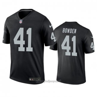 Maglia NFL Legend Las Vegas Raiders 41 Lynn Bowden Nero