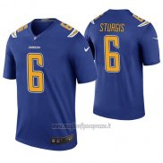 Maglia NFL Legend Los Angeles Chargers Caleb Sturgis Blu Color Rush