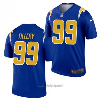 Maglia NFL Legend Los Angeles Chargers Jerry Tillery Alternato Rosso