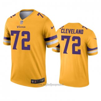 Maglia NFL Legend Minnesota Vikings Ezra Cleveland Inverted Or