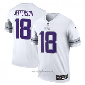 Maglia NFL Legend Minnesota Vikings Justin Jefferson Alternato Bianco