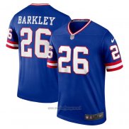 Maglia NFL Legend New York Giants Saquon Barkley Classic Blu