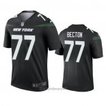 Maglia NFL Legend New York Jets Mekhi Becton Nero Color Rush