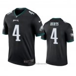 Maglia NFL Legend Philadelphia Eagles Jalen Hurts Nero Color Rush