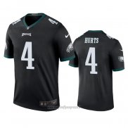 Maglia NFL Legend Philadelphia Eagles Jalen Hurts Nero Color Rush