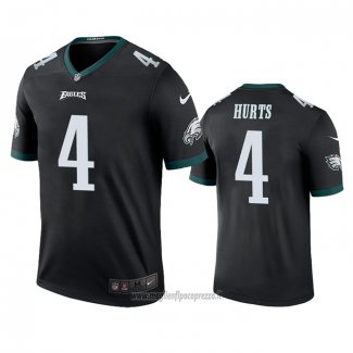 Maglia NFL Legend Philadelphia Eagles Jalen Hurts Nero Color Rush
