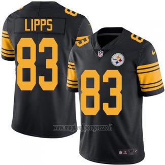 Maglia NFL Legend Pittsburgh Steelers Lipps Nero