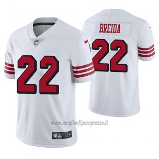 Maglia NFL Legend San Francisco 49ers Matt Breida Bianco Color Rush