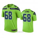Maglia NFL Legend Seattle Seahawks Damien Lewis Green Color Rush