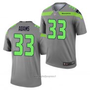 Maglia NFL Legend Seattle Seahawks Jamal Adams Inverted Grigio