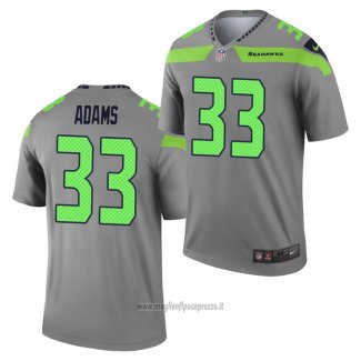 Maglia NFL Legend Seattle Seahawks Jamal Adams Inverted Grigio