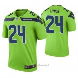 Maglia NFL Legend Seattle Seahawks Marshawn Lynch Color Rush Verde