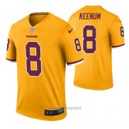 Maglia NFL Legend Washington Commanders Case Keenum Color Rush Giallo