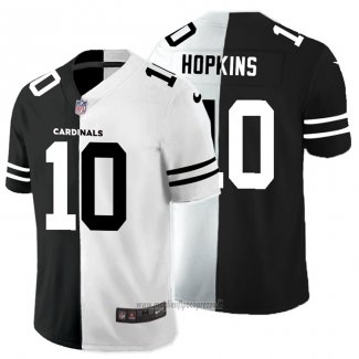 Maglia NFL Limited Arizona Cardinals Hopkins Black White Split