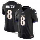 Maglia NFL Limited Baltimore Ravens Lamar Jackson Vapor F.u.s.e. Nero