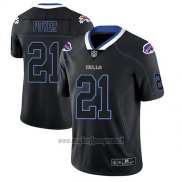 Maglia NFL Limited Buffalo Bills Jordan Poyer Nero Color Rush 2018 Lights Out
