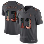 Maglia NFL Limited Cleveland Browns Beckham Jr Retro Flag Nero