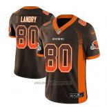Maglia NFL Limited Cleveland Browns Jarvis Landry Marrone 2018 Rush Drift Fashion