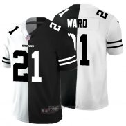 Maglia NFL Limited Cleveland Browns Ward White Black Split