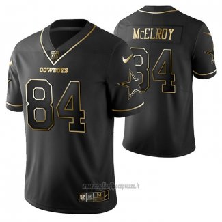 Maglia NFL Limited Dallas Cowboys Codey Mcelroy Golden Edition Nero