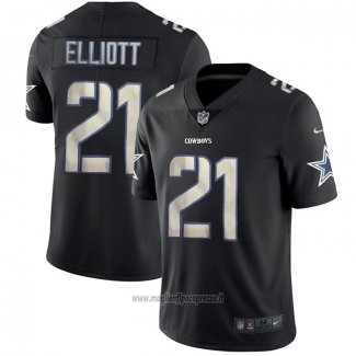 Maglia NFL Limited Dallas Cowboys Elliott Black Impact