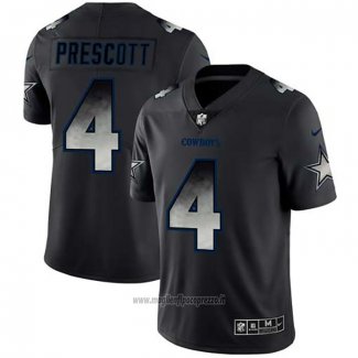 Maglia NFL Limited Dallas Cowboys Prescott Smoke Fashion Nero