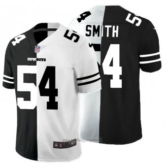 Maglia NFL Limited Dallas Cowboys Smith Black White Split