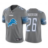 Maglia NFL Limited Detroit Lions C.J. Anderson Big Logo Grigio