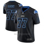 Maglia NFL Limited Detroit Lions Frank Ragnow Nero Color Rush 2018 Lights Out