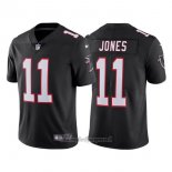 Maglia NFL Limited Donna Atlanta Falcons 11 Julio Jones Nero Vapor Untouchable