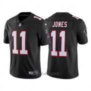 Maglia NFL Limited Donna Atlanta Falcons 11 Julio Jones Nero Vapor Untouchable