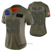 Maglia NFL Limited Donna Buffalo Bills Harrison Phillips 2019 Salute To Service Verde