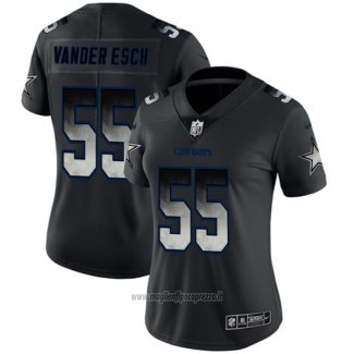 Maglia NFL Limited Donna Dallas Cowboys Vander Esch Smoke Fashion Nero