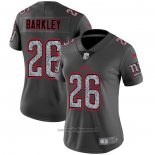 Maglia NFL Limited Donna New York Giants Barkley Static Fashion Grigio