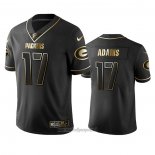 Maglia NFL Limited Green Bay Packers Davante Adams Golden Edition Nero