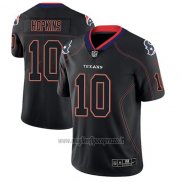 Maglia NFL Limited Houston Texans Deandre Hopkins Nero Color Rush 2018 Lights Out