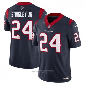 Maglia NFL Limited Houston Texans Derek Stingley JR. Vapor F.u.s.e. Blu
