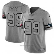 Maglia NFL Limited Houston Texans Watt Team Logo Gridiron Grigio