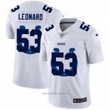 Maglia NFL Limited Indianapolis Colts Leonard Logo Dual Overlap Bianco