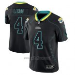 Maglia NFL Limited Jacksonville Jaguars Josh Lambo Nero Color Rush 2018 Lights Out