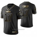 Maglia NFL Limited Kansas City Chiefs Chris Conley Golden Edition Nero