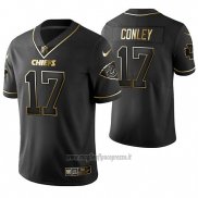 Maglia NFL Limited Kansas City Chiefs Chris Conley Golden Edition Nero