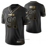 Maglia NFL Limited Kansas City Chiefs Derrick Nnadi Golden Edition Nero