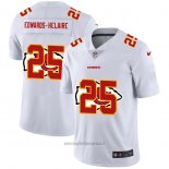 Maglia NFL Limited Kansas City Chiefs Edwards-Helaire Logo Dual Overlap Bianco
