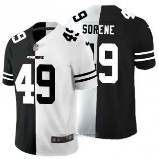 Maglia NFL Limited Kansas City Chiefs Sorene Black White Split