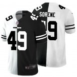 Maglia NFL Limited Kansas City Chiefs Sorene White Black Split
