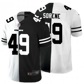 Maglia NFL Limited Kansas City Chiefs Sorene White Black Split